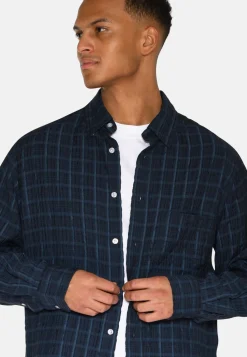 Minimum Shirts | Pedro long sleeved rlx shirt 4141 - Sky Captain SkyCaptain