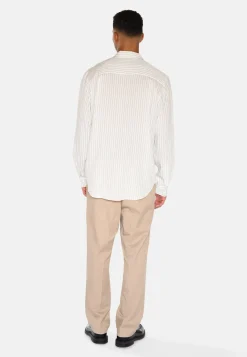 Minimum Shirts | Pedro long sleeved rlx shirt 4173 - White