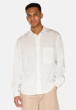 Minimum Shirts | Pedro long sleeved rlx shirt 4173 - White