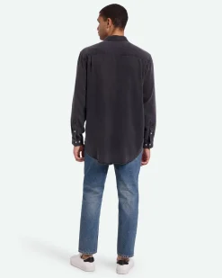Minimum Shirts | Pedro long sleeved shirt 3859 - Black
