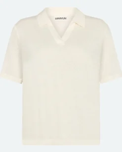 Minimum T-Shirts | Petra polo t-shirt 4159 - Coco Milk CocoMilk