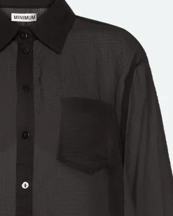 Minimum Shirts | Pina shirt 3949 - Black