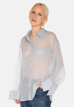 Minimum Shirts | Pina shirt 3949 - Vapor Blue VaporBlue