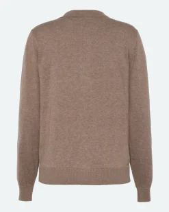 Minimum Knits | Riley polo jumper 4153 - Shitake