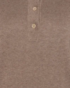 Minimum Knits | Riley polo jumper 4153 - Shitake