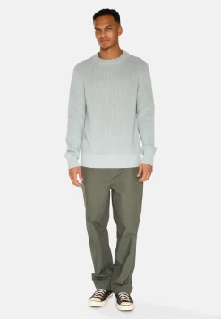 Minimum Knitwear | Rob basic knit sweater G006 GOTS - Gray Mist GrayMist