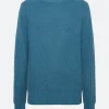 Minimum Knitwear | Rob basic knit sweater G006 GOTS - Blue Ashes BlueAshes