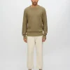 Minimum Knitwear | Rob basic knit sweater G006 GOTS - Mermaid