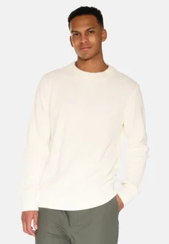 Minimum Knitwear | Rob basic knit sweater G006 GOTS - Coco Milk CocoMilk