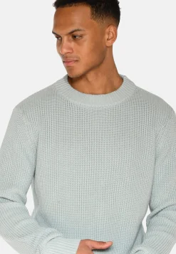 Minimum Knitwear | Rob basic knit sweater G006 GOTS - Gray Mist GrayMist