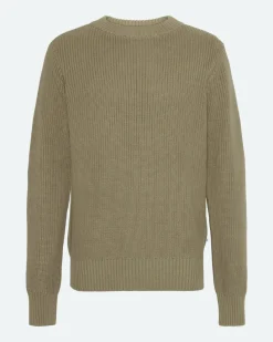 Minimum Knitwear | Rob basic knit sweater G006 GOTS - Mermaid