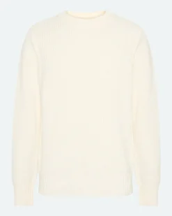 Minimum Knitwear | Rob basic knit sweater G006 GOTS - Coco Milk CocoMilk
