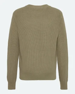 Minimum Knitwear | Rob basic knit sweater G006 GOTS - Mermaid