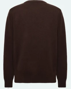 Minimum Knitwear | Roland 9954 Jumper - Coffee Bean CoffeeBean