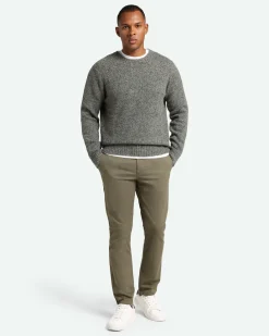 Minimum Knitwear | Roland 3815 Jumper - Dusty Olive Melange DustyOliveMelange