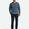 Minimum Knitwear | Roland 3815 Jumper - Sargasso Sea Melange SargassoSeaMelange