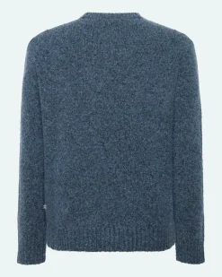 Minimum Knitwear | Roland 3815 Jumper - Sargasso Sea Melange SargassoSeaMelange