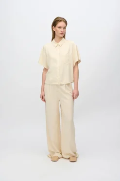 Minimum Shirts | Sage short sleeved shirt 3069 - Summer Sand SummerSand