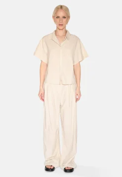 Minimum Shirts | Sage short sleeved shirt 4191 - Brown Rice BrownRice