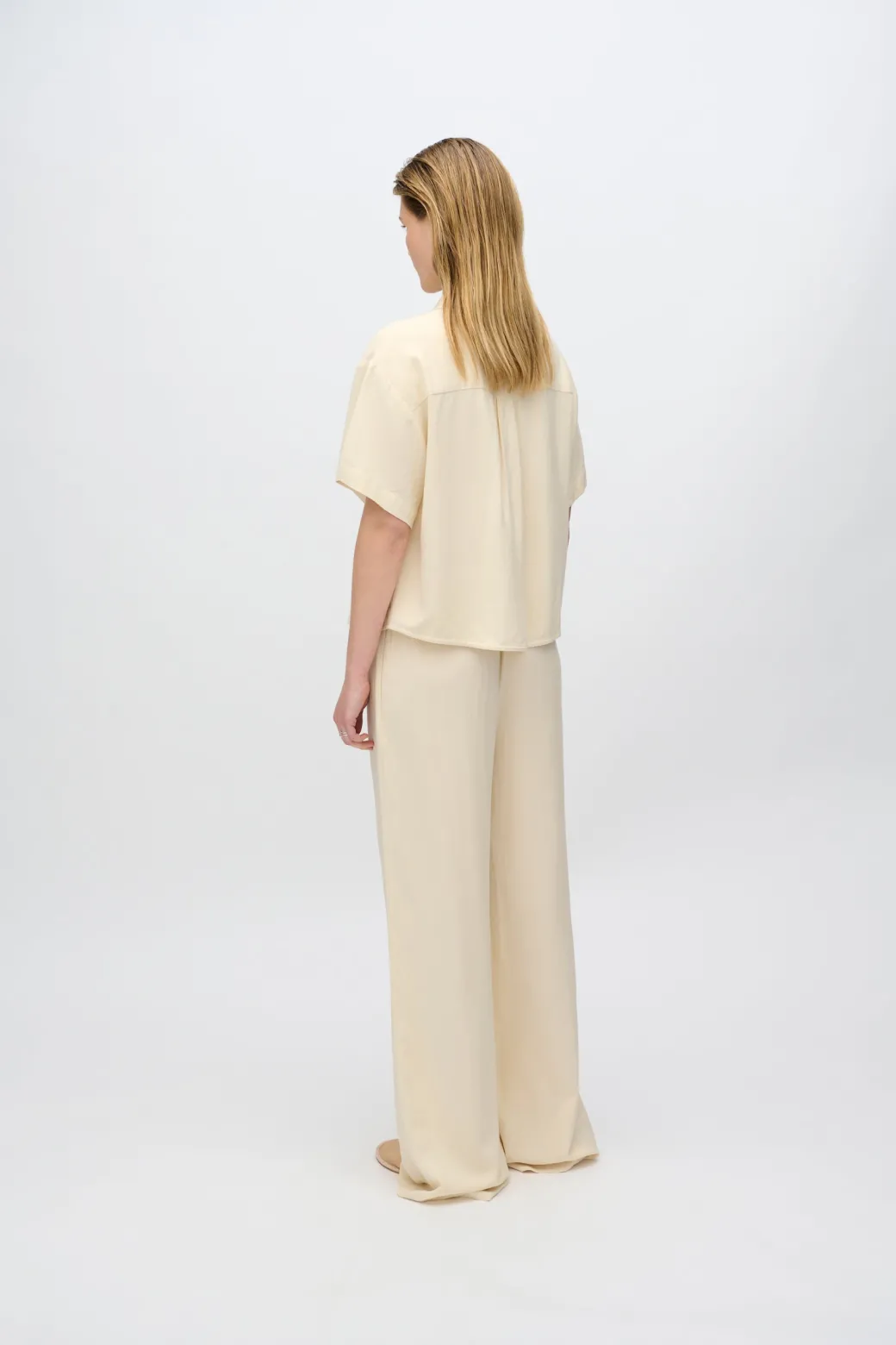 Minimum Shirts | Sage short sleeved shirt 3069 - Summer Sand SummerSand