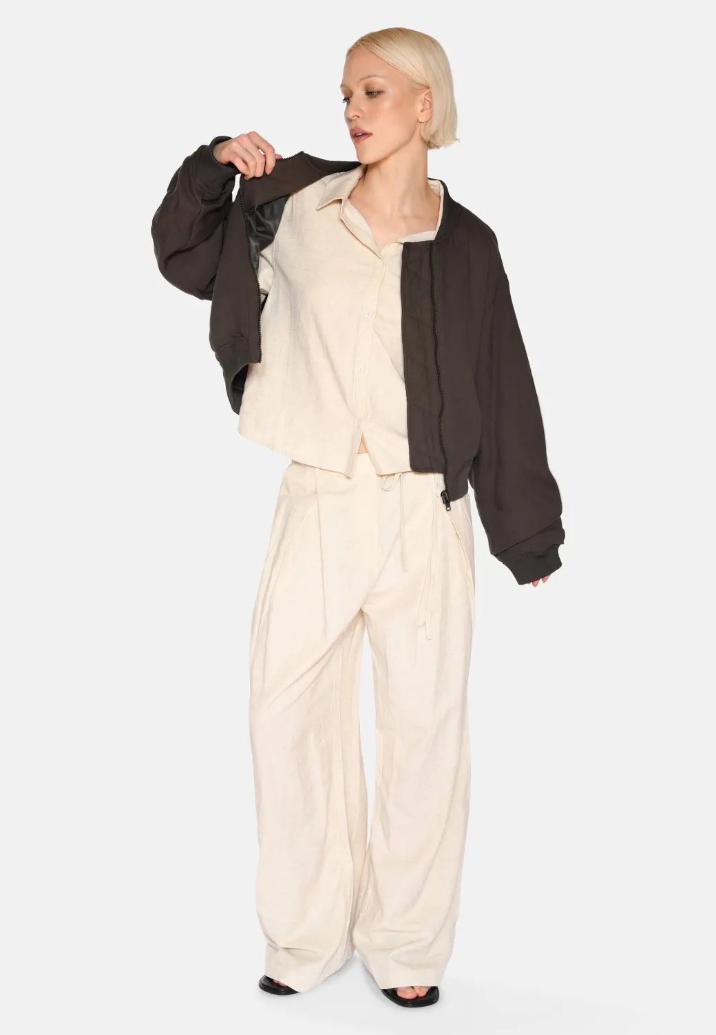 Minimum Shirts | Sage short sleeved shirt 4191 - Brown Rice BrownRice