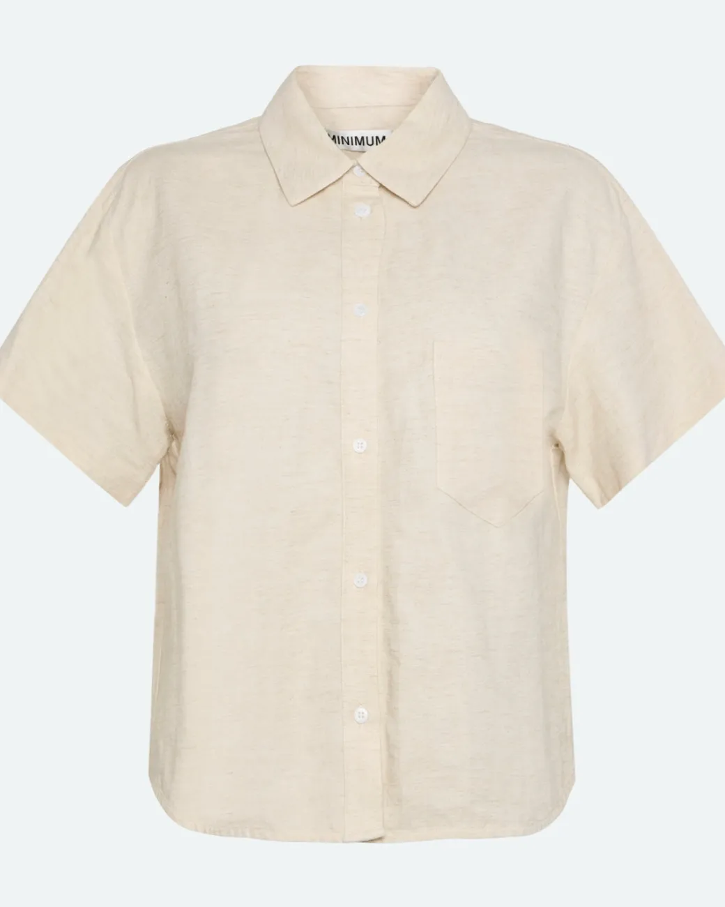 Minimum Shirts | Sage short sleeved shirt 4191 - Brown Rice BrownRice