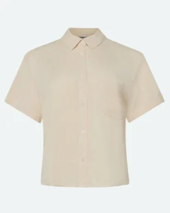 Minimum Shirts | Sage short sleeved shirt 3069 - Summer Sand SummerSand