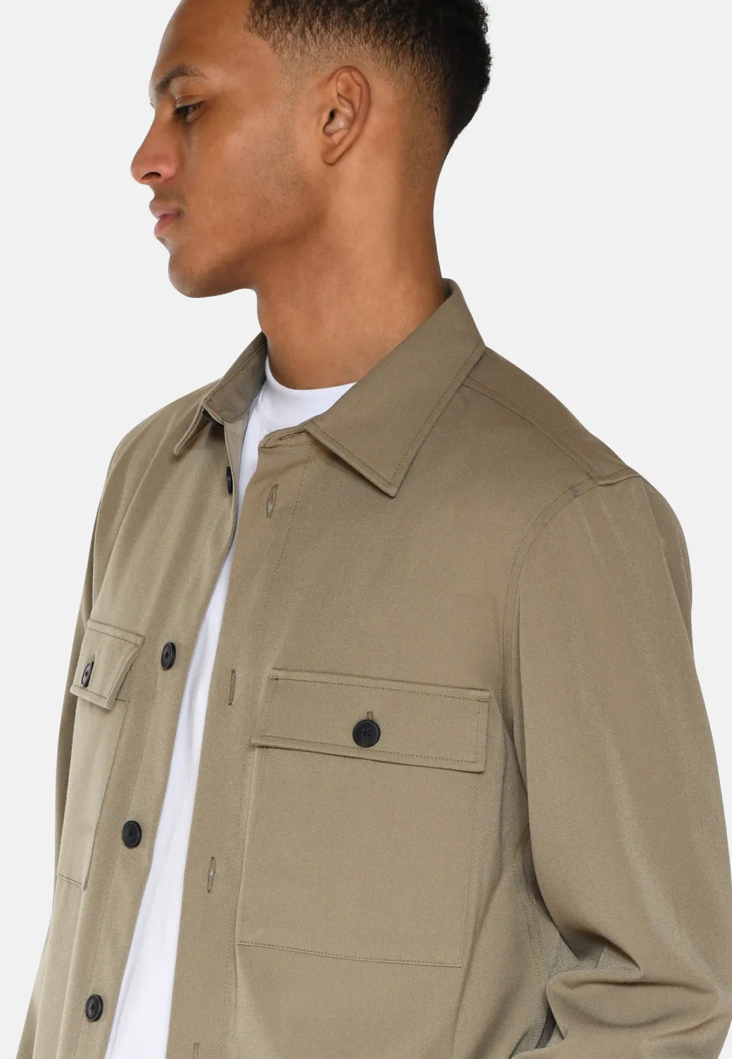 Minimum Shirts | Overshirts | Santon overshirt 3808 - Mermaid