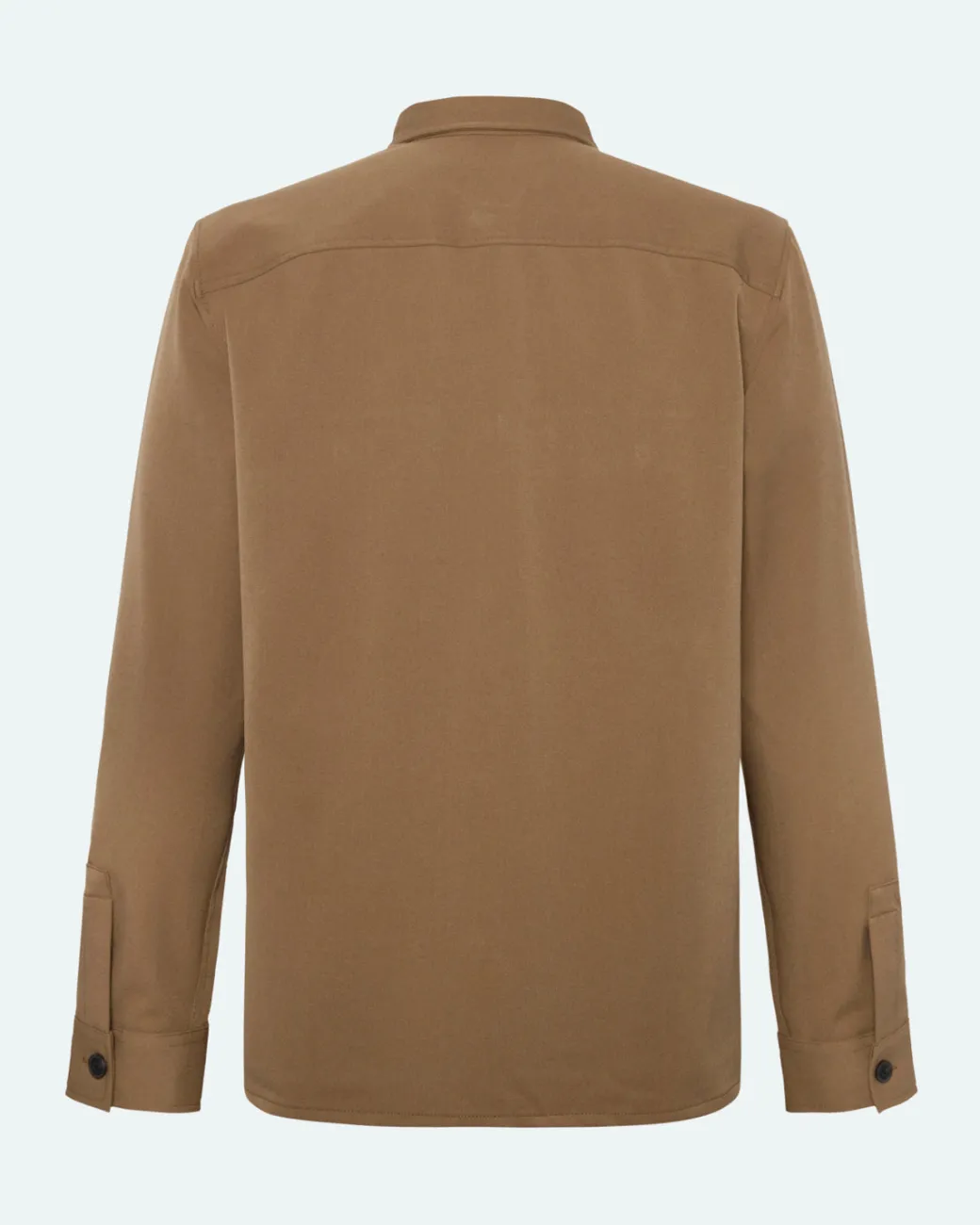 Minimum Shirts | Overshirts | Santon overshirt 3808 - Shitake