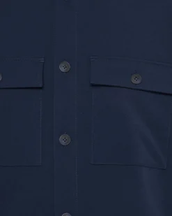 Minimum Shirts | Overshirts | Santon overshirt 3808 - Sky Captain SkyCaptain