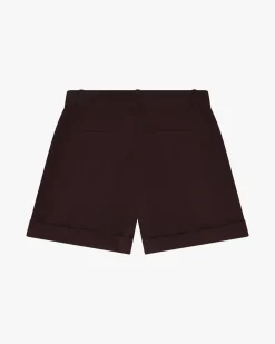 Minimum Shorts | Selby linen blend shorts 3069 - French Roast FrenchRoast