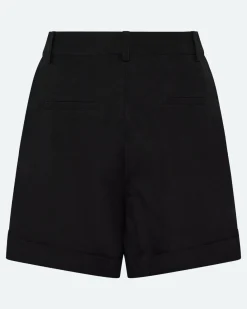 Minimum Shorts | Selby linen blend shorts 3069 - Black