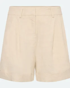 Minimum Shorts | Selby linen shorts 4191 - Brown Rice BrownRice