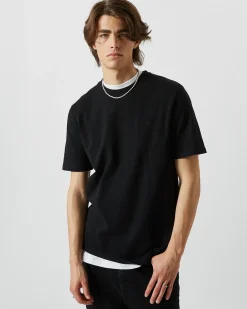 Minimum T-Shirts | Sims short sleeved t-shirt G030 GOTS - Black