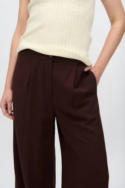 Minimum Pants | Smilla dressed pants 3069 - French Roast FrenchRoast