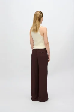 Minimum Pants | Smilla dressed pants 3069 - French Roast FrenchRoast