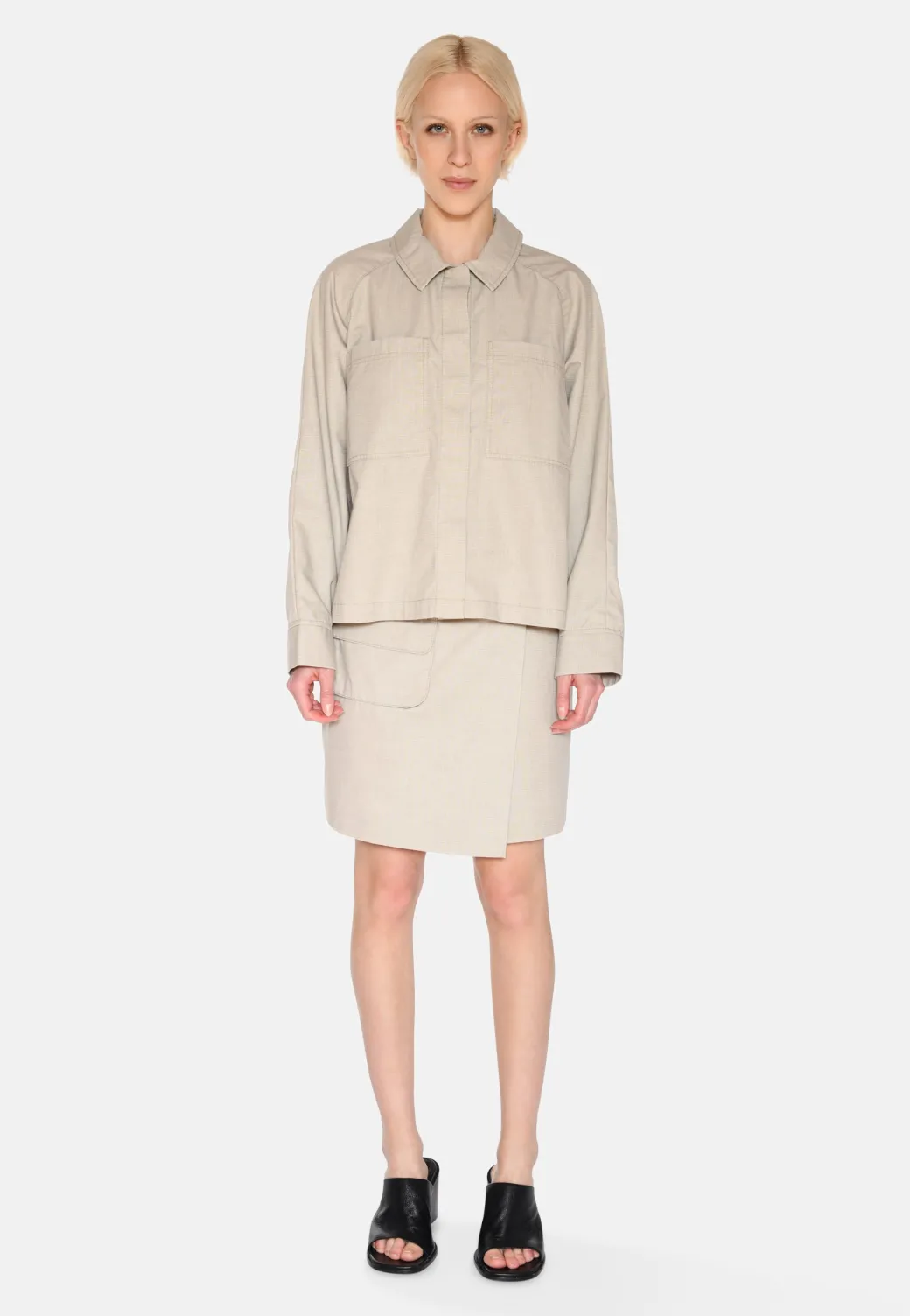 Minimum Skirts | Thilda skirt 4140 - Brown Rice BrownRice