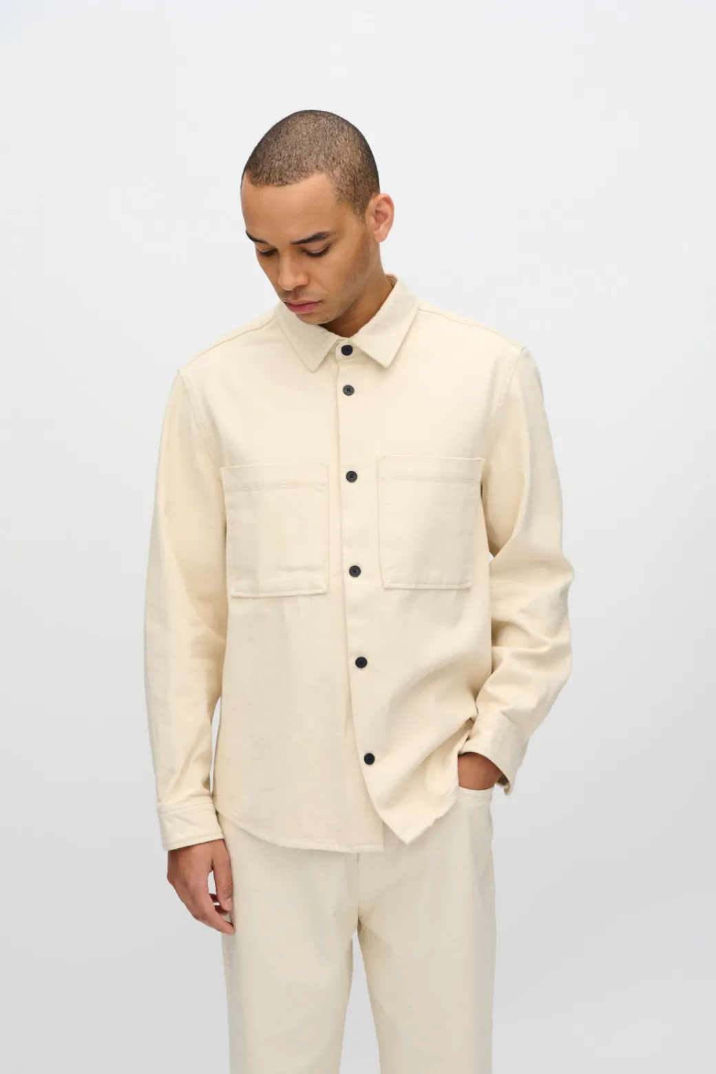 Minimum Shirts | Overshirts | Titan overshirt 4113 - Brown Rice BrownRice