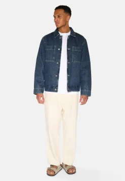 Minimum Jackets | Trent denim jacket 4198 - Blue Ashes BlueAshes