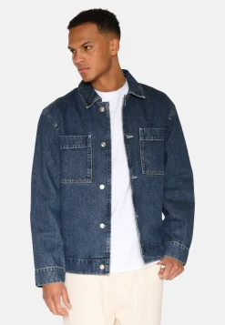Minimum Jackets | Trent denim jacket 4198 - Blue Ashes BlueAshes