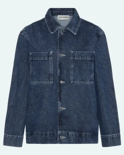 Minimum Jackets | Trent denim jacket 4198 - Blue Ashes BlueAshes