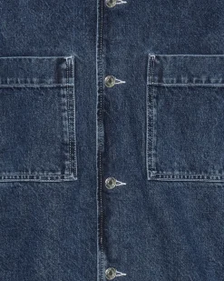 Minimum Jackets | Trent denim jacket 4198 - Blue Ashes BlueAshes