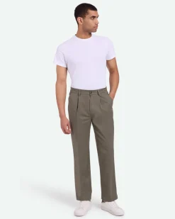 Minimum Pants | Tucker dressed pants 3750 - Dusty Olive DustyOlive