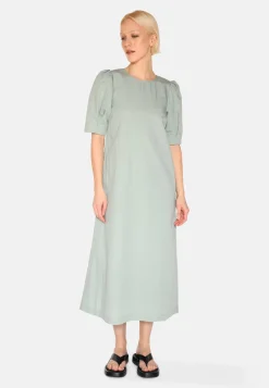 Minimum Dresses | Vayas midi dress 4151 - Gray Mist GrayMist