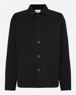 Minimum Overshirts | Shirts | Weslan Reg 3921 - Black