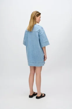 Minimum Dresses | Wilma denim dress 4282 - Light Blue LightBlue