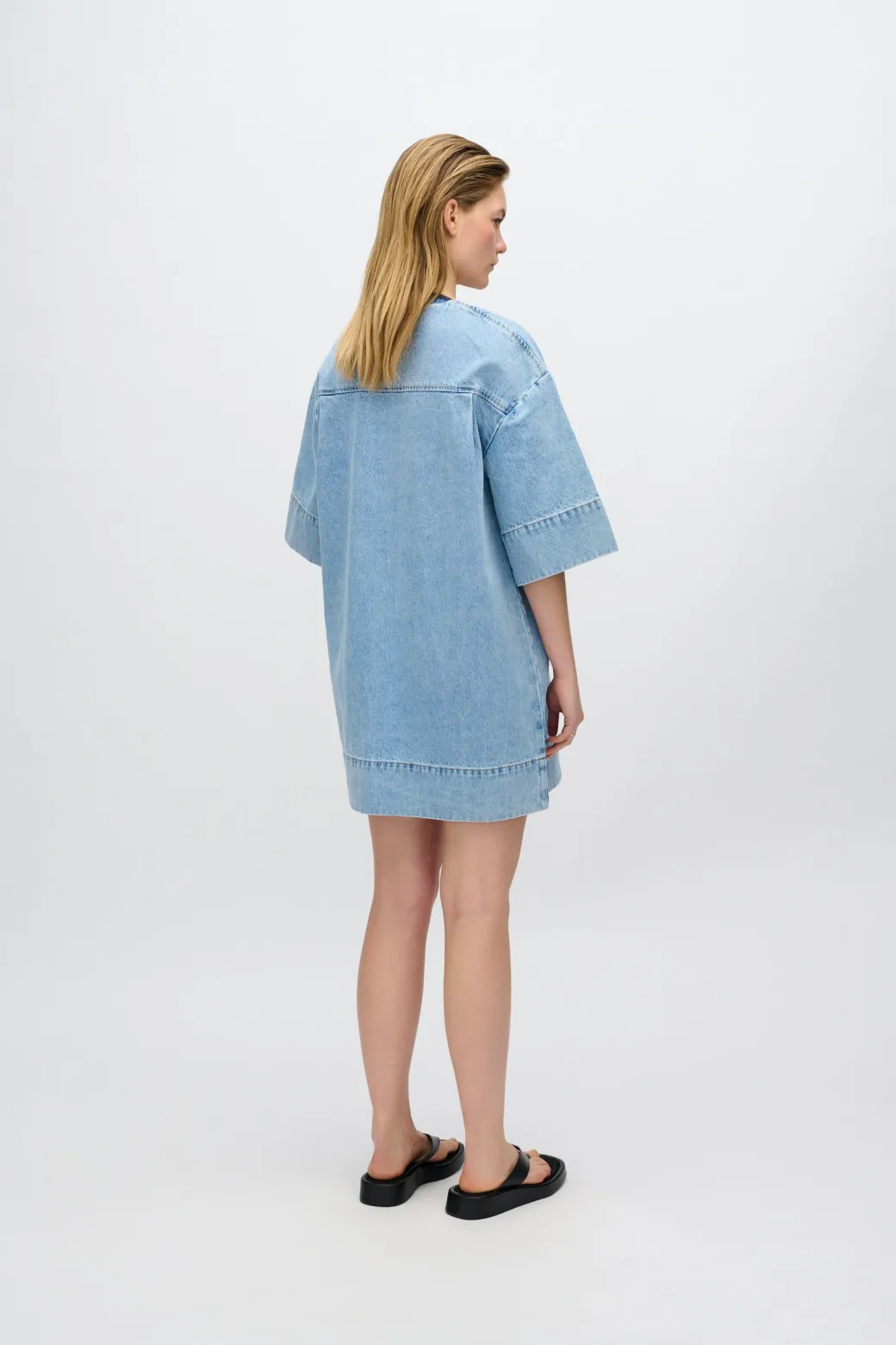 Minimum Dresses | Wilma denim dress 4282 - Light Blue LightBlue