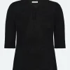 Minimum Knits | Zoe short sleeved polo 4152 - Black